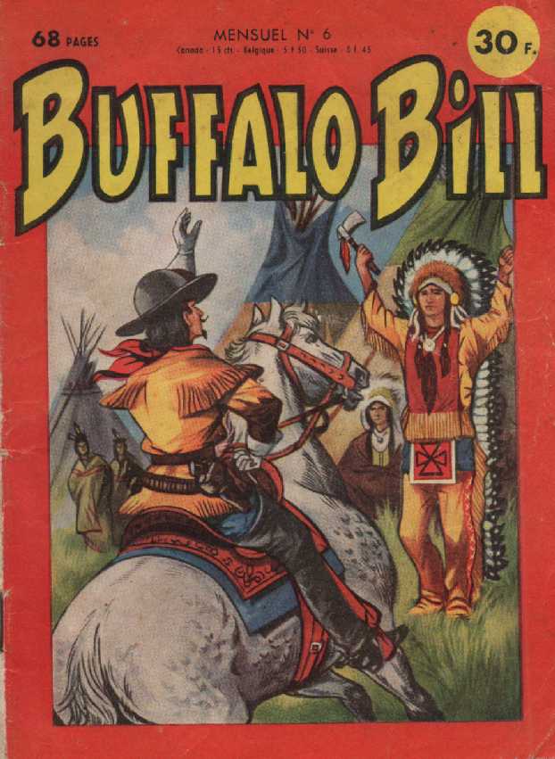 Scan de la Couverture Buffalo Bill Mondiales n 6